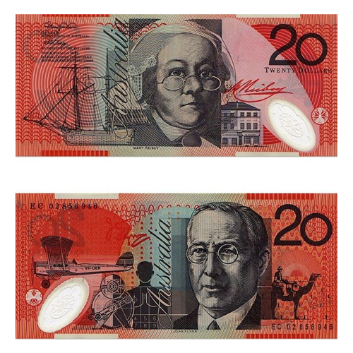 20 Australian Dollar