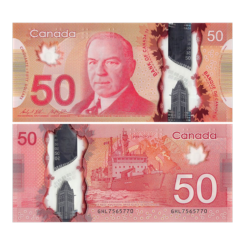 50 Canadian Dollar