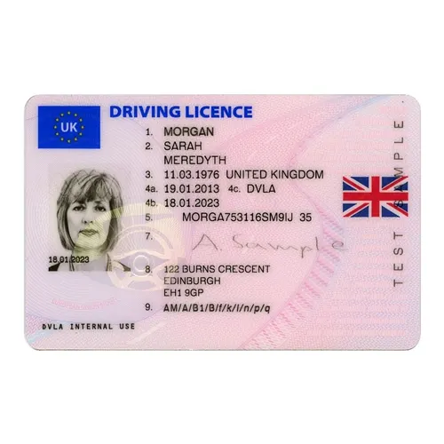 UK Driver License
